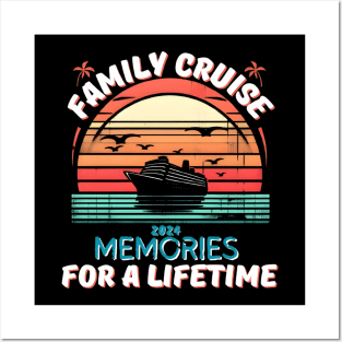 family cruise 2024 family matching cruise vacation party£ Posters and Art